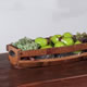 wine stave table basket small